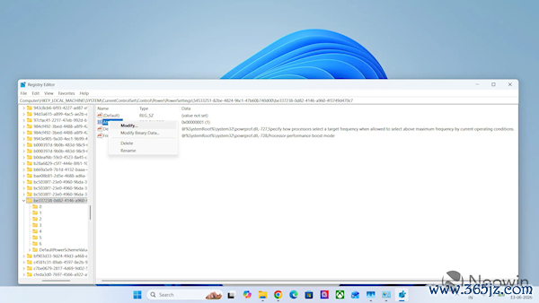 Windows 11尽然装束了7种CPU性能风物！只需修改注册表一个数 一键解锁电脑后劲